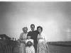 Grandma Wyvill, Percival  Leslie Bessie and Elaine at Southend